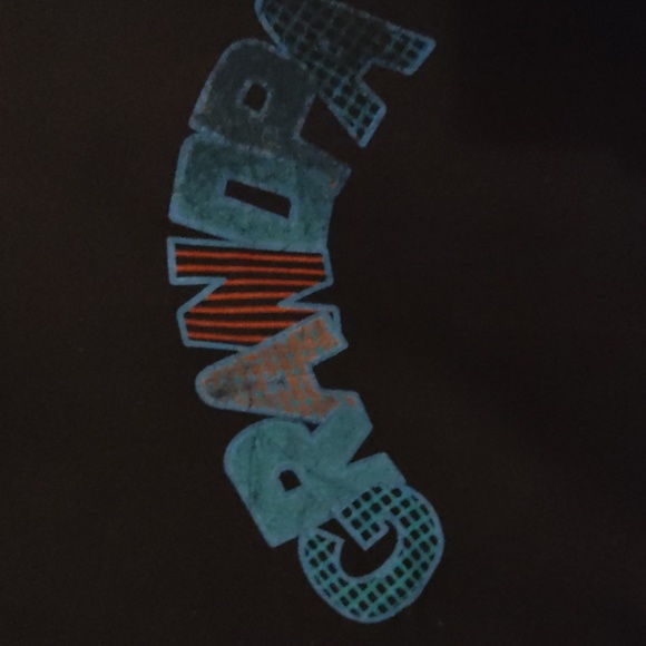 Navy Blue Vintage 90's Grandpa Ironic Sweater Jumper - Picture 2 of 4